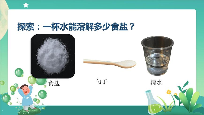 教科版3上科學(xué) 1.5 水能溶解多少物質(zhì) 課件第7頁