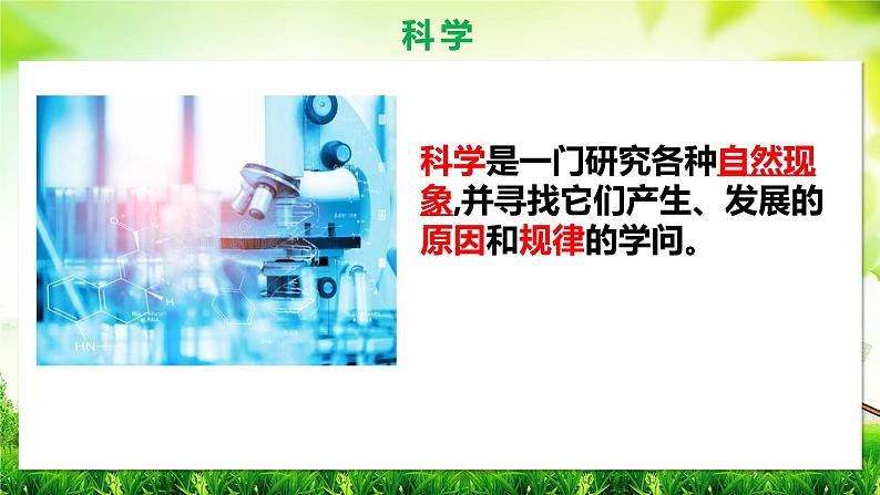 教科版科学三年级开学第一课第6页