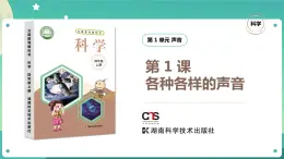 湘科版科學四年級上冊：1.1 各種各樣的聲音 PPT課件+視頻