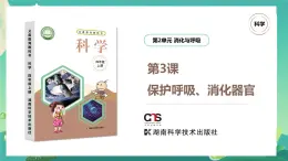 湘科版科學四年級上冊：2.3 保護呼吸、消化器官 PPT課件+視頻