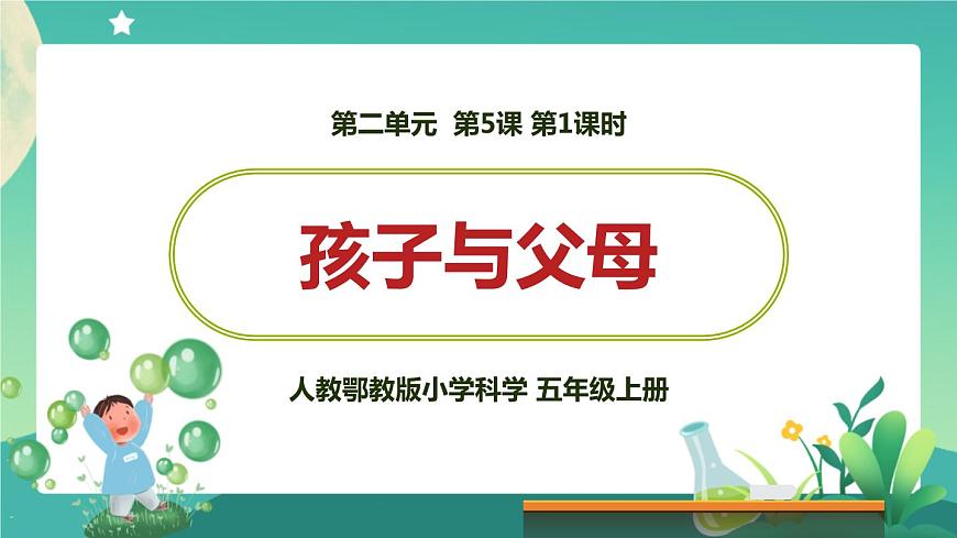 孩子與父母 第一課時(shí) 課件PPT第1頁