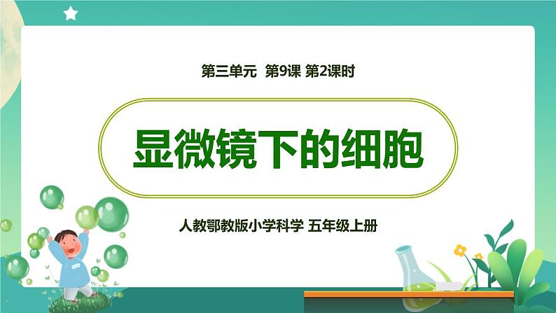 显微镜下的细胞 第二课时 课件PPT+视频第1页