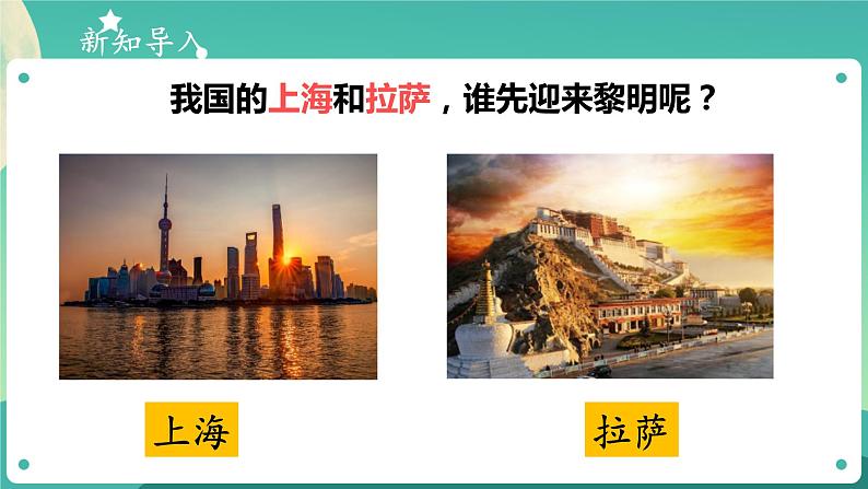 大象版五年级下册科学 3.2 谁先看到日出 课件02