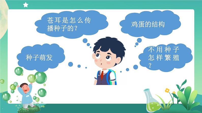 新人教鄂教版科学四上:第二单元 动植物的繁殖 单元回顾PPT课件+教学设计+任务单+练习06