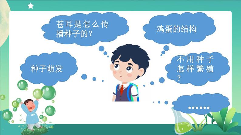 新人教鄂教版科学四上:第二单元 动植物的繁殖 单元回顾PPT课件+教学设计+任务单+练习07