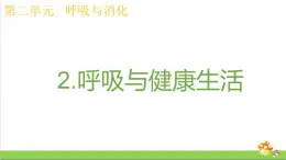 教科版四年级上册科学课件2.2呼吸与健康生活优质课件