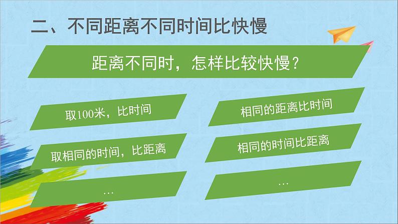 大象版四年级科学上1.2运动的快慢课件第8页