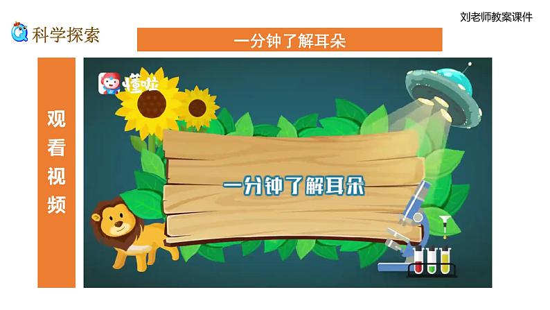 新教科版科学四年级上册1.4《我们是怎样听到声音的》教案+课件+视频04