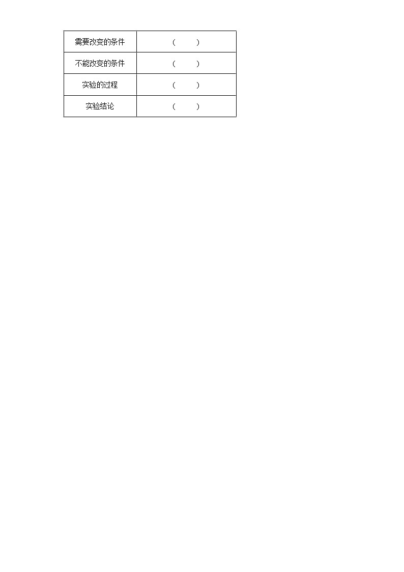 青岛版(五四制)三年级科学上册第五单元综合测试卷常见的力(一)含答案第3页