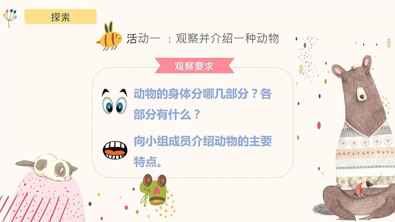 2.1《我们知道的动物》课件-教科版(2017)科学一年级下册第5页