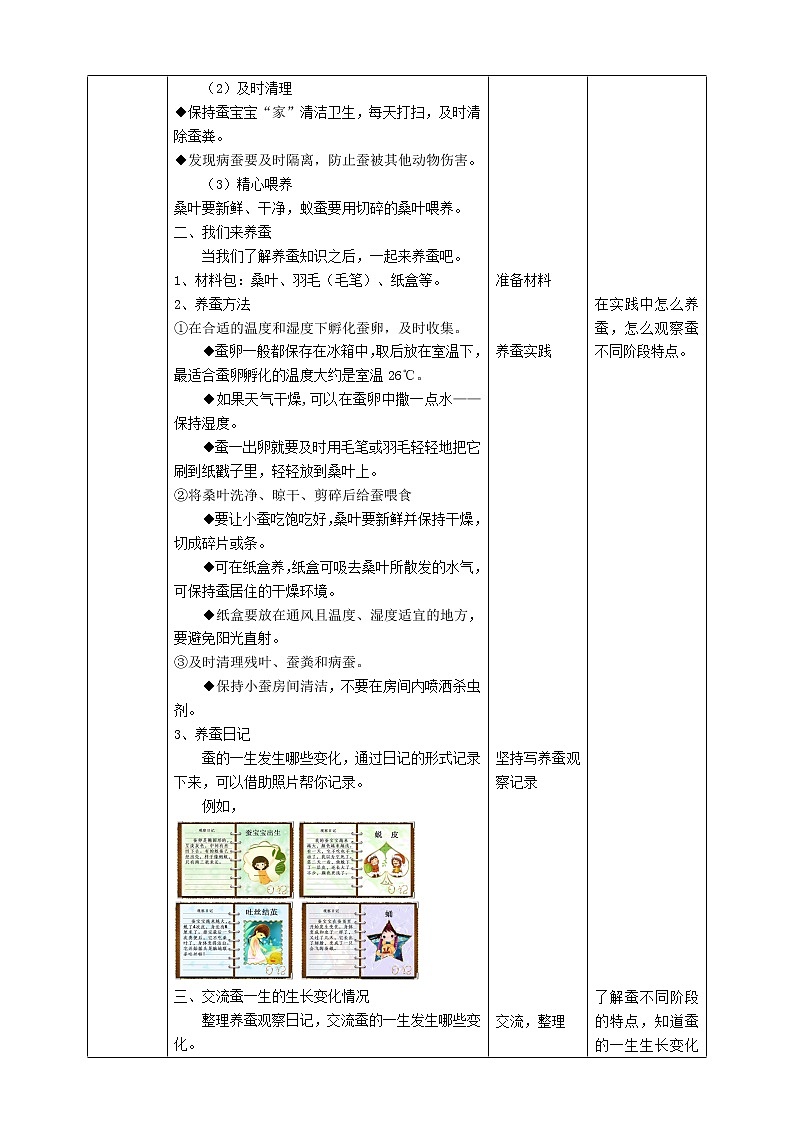 5.15《養(yǎng)蠶》教案第2頁