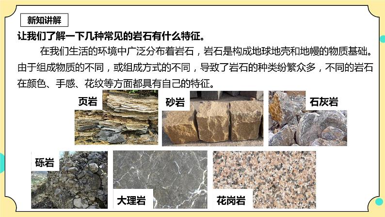 3.2《认识几种常见的岩石》课件 教科版(2017)四年级科学下册第4页