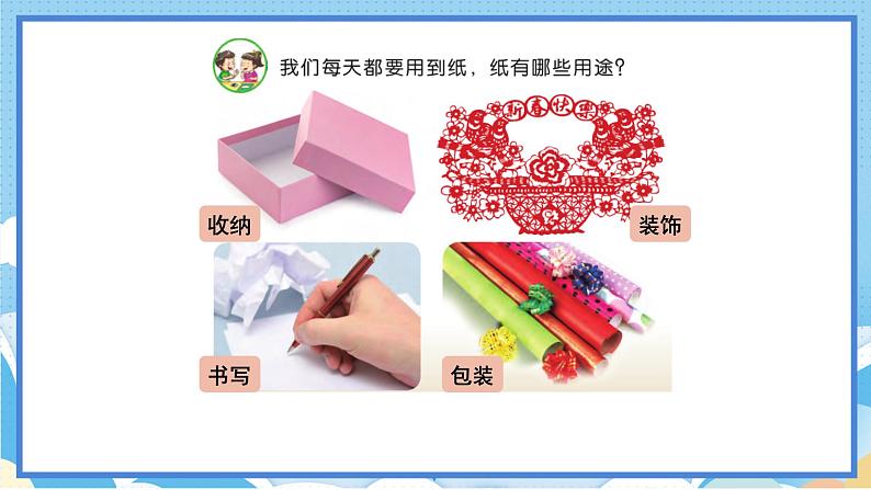 苏教版三年级下册科学 4.13 纸(课件)第2页