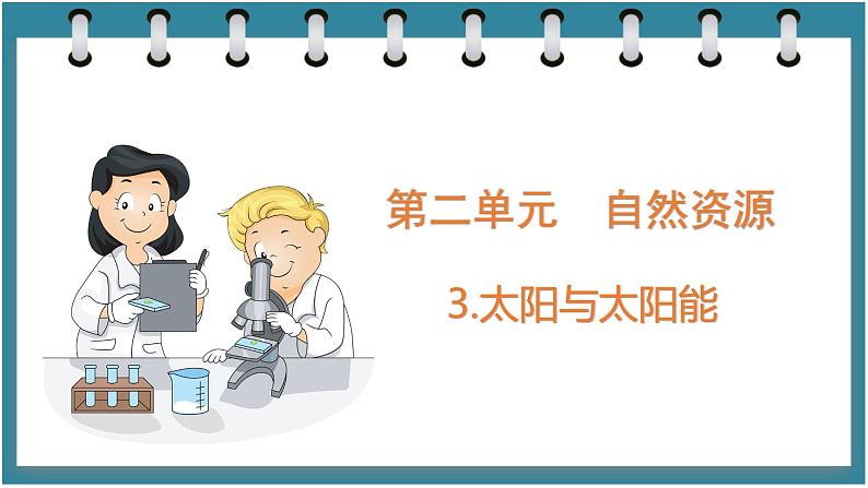2.3 太阳与太阳能(课件)六年级科学下册大象版(2017)01