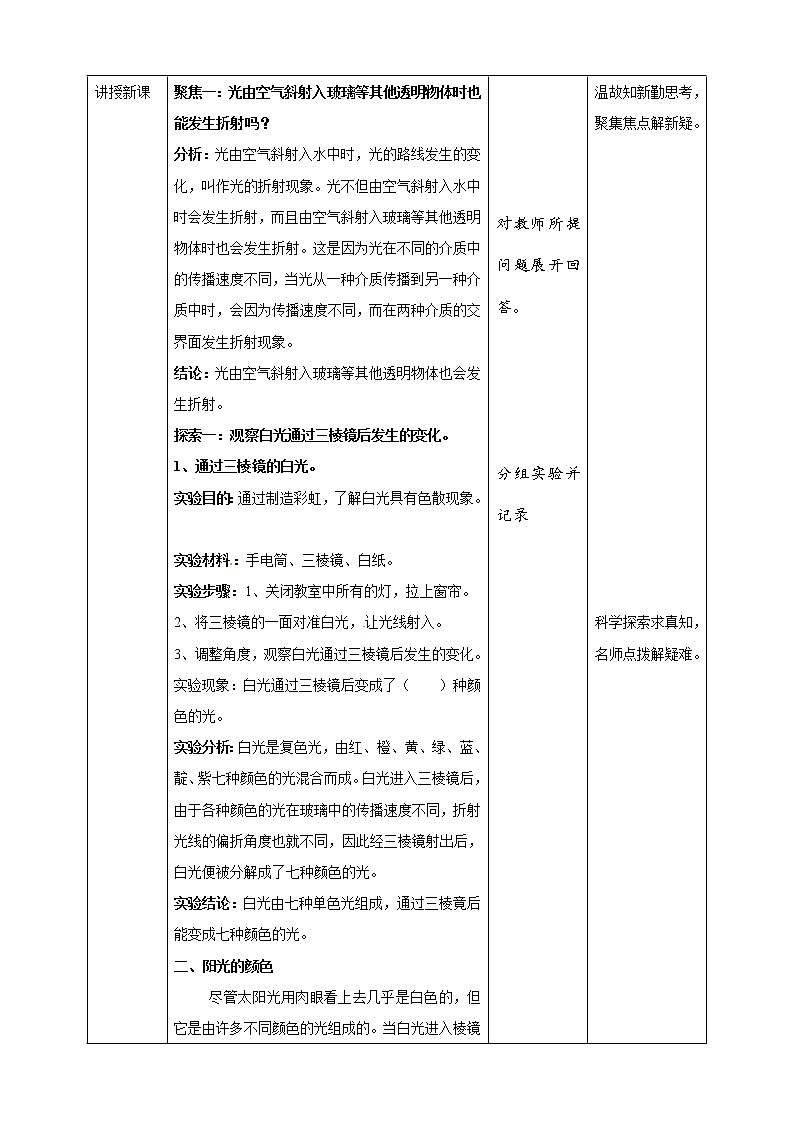 【精】五年级上册科学资料包-1.5认识棱镜【课件+教案+试题+素材】教科版02