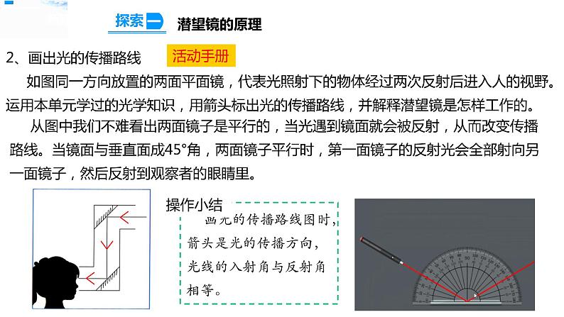 【精】五年级上册科学资料包-1.7制作一个潜望镜【课件+教案+试题+素材】教科版05