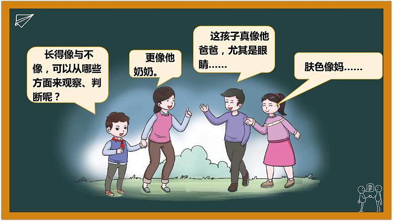 湘科版科学(2017)六年级下册1.1《人的相似与差异》课件04