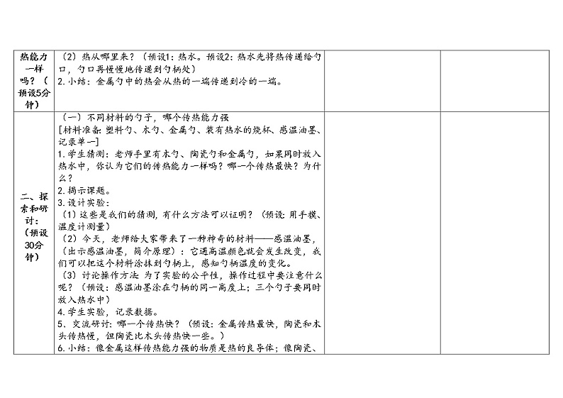 4.6 哪个传热快 教科版五年级下册课件+教案(2023春新版)03