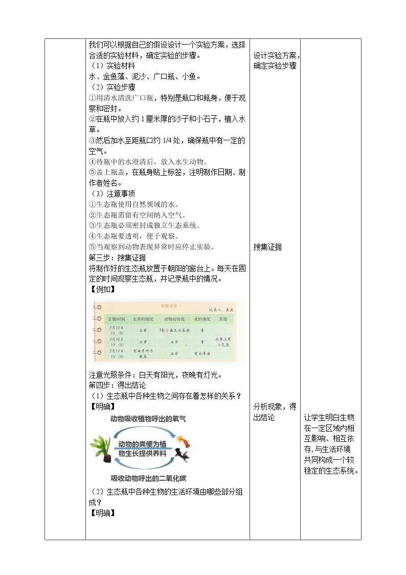 粤教粤科版六下科学3.18《专题探究：生态瓶的秘密》课件+教案+练习+素材02