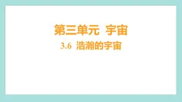 3.6 浩瀚的宇宙（习题课件）教科版（2017）六年级科学下册