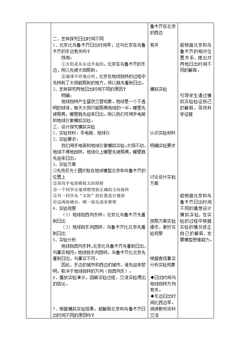 1.2《谁先看到日出》教案第2页