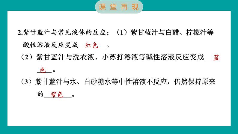 4.7 美丽的化学变化(习题课件+知识点梳理)教科版六年级科学下册03