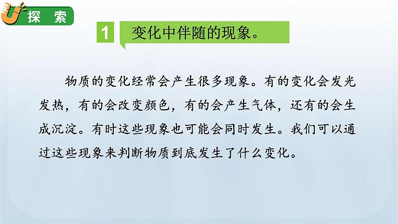 教科版六年级科学下册课件 第四单元 4 变化中伴随的现象第5页