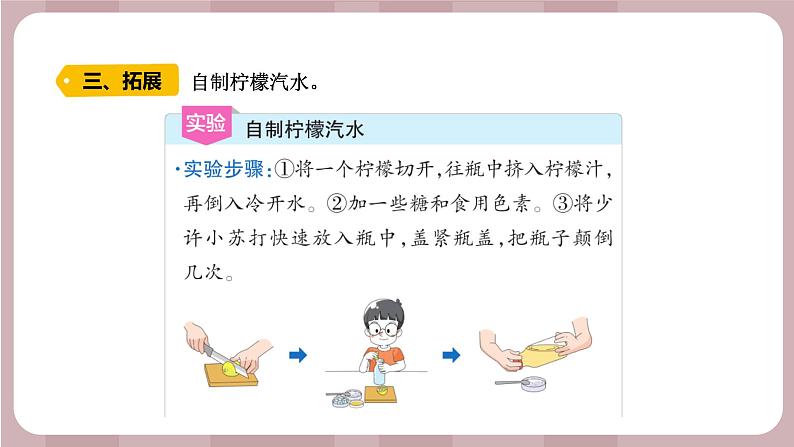 新苏教版科学六年级上册——1.3 制作汽水(课件)05