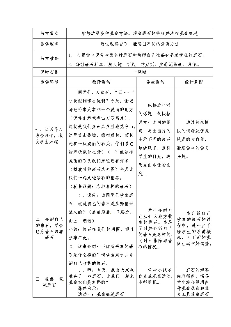 4.1 各种各样的岩石  课件+教案02