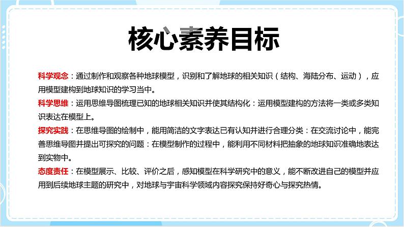 2.1 我们的地球模型 课件第2页