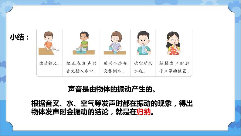 青岛版(六三制2017秋)四年级下册2.5.声音的产生 课件第7页
