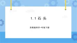 苏教版（2017秋） 一年级下册1.1.石头（课件+视频）