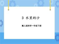 冀人版 (2017)一年级下册3 水里的沙获奖ppt课件