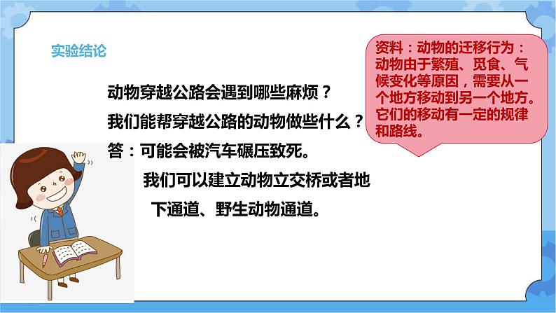 三年级下册科学课件 13.筑路影响生物生存 冀人版第7页