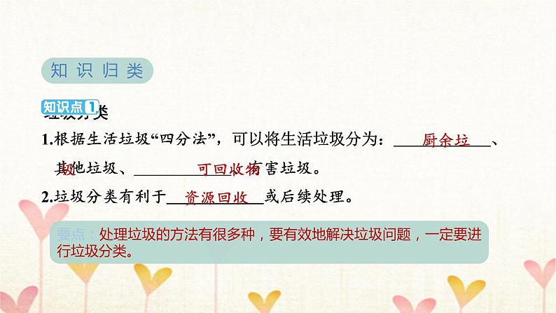 教科版五年级科学下册第3单元第4课时解决垃圾问题习题课件第3页