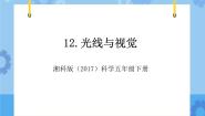 科学5 光线与视觉评优课教学课件ppt