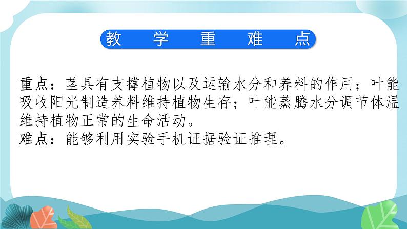 小学科学四年级下茎和叶ppt第7页