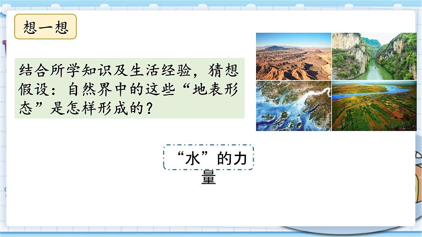 大象版科學(xué)六上 2.5《水與地表形態(tài)》課件+視頻+練習(xí)第7頁(yè)
