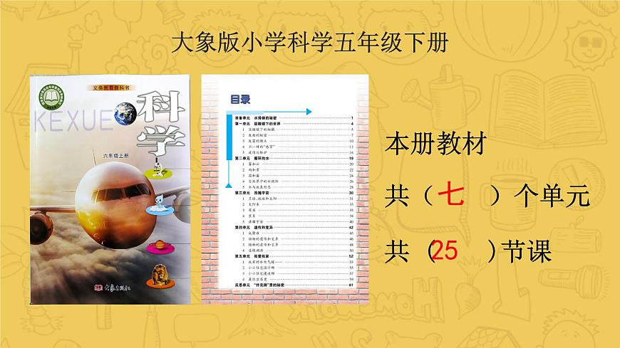 大象版科學(xué)六上 開學(xué)第一課課件第4頁