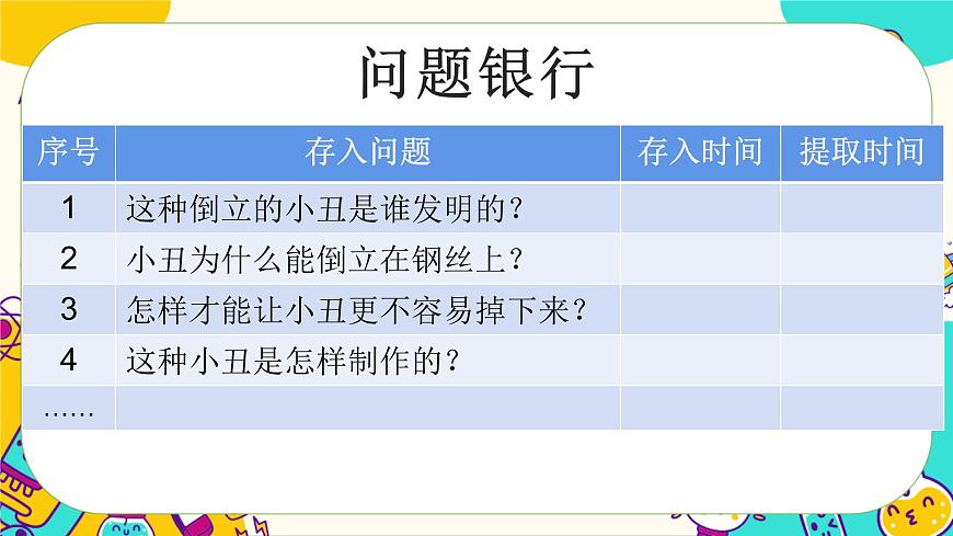 準(zhǔn)備單元《倒立的小丑》課件PPT第4頁