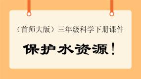 小学首师大版4.保护水资源优质课ppt课件