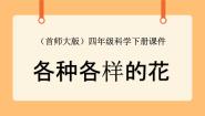 科学四年级下册9.花的构造优质ppt课件