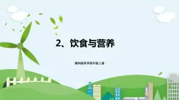 湘科版科學(xué)四上 2.2飲食與營(yíng)養(yǎng) 課件+教案