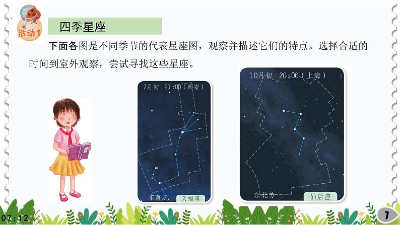 (2022)粤教版科学五年级下册20四季星空PPT课件新版第7页