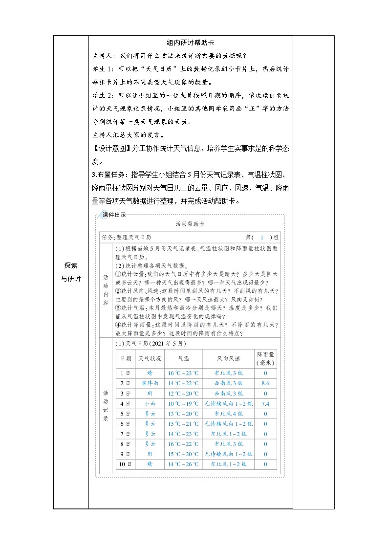 教科版·三年级科学上册——第三单元第7课 整理我们的天气日历【课件+教案+素材】02