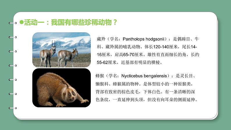 新青岛版科学四上 1.5我国的珍稀动物 课件第8页