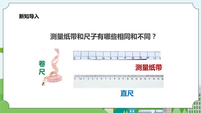 新教科版（2017）科学一年级上册 2.7《比较测量纸带和尺子》课件+教案+练习+素材04