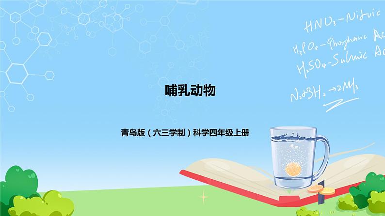 青岛版(六三制)科学四上1.4哺乳动物(课件+教案)01