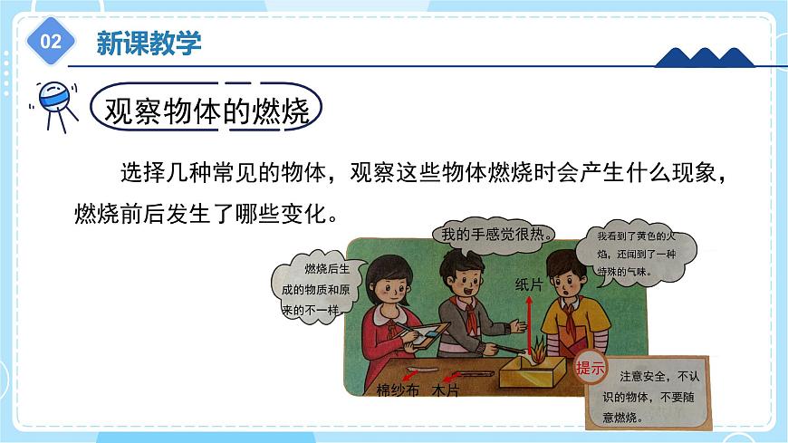 1.2 《 燃燒的秘密》（課件）五年級(jí)上冊(cè)科學(xué)冀人版第6頁(yè)