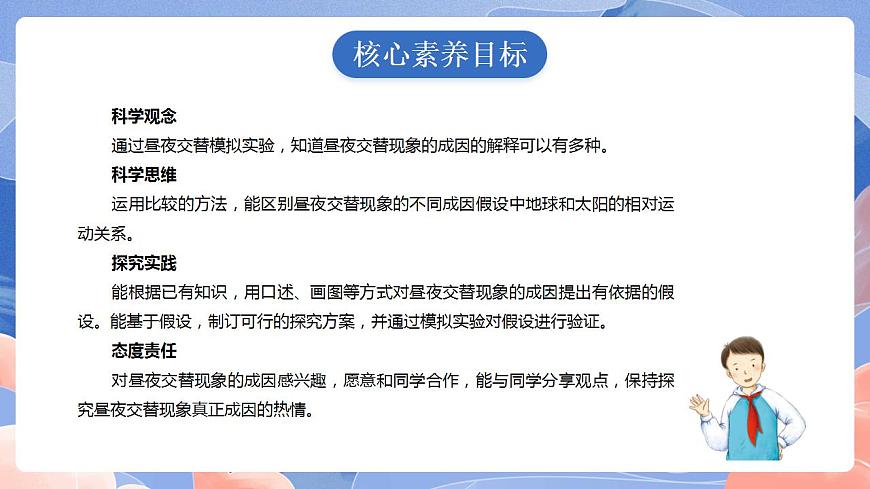 【核心素養(yǎng)目標(biāo)】教科版小學(xué)科學(xué)六年級(jí)上冊(cè)2.2《晝夜交替現(xiàn)象》 課件第2頁
